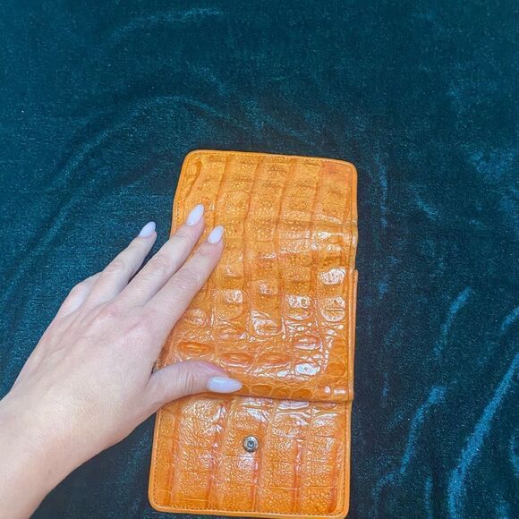 Byron New York genuine crocodile skin wallet - Picture 9 of 10